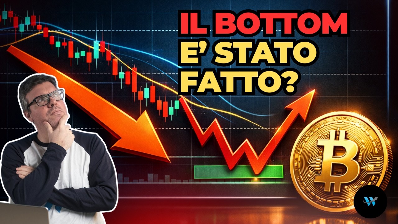 Bitcoin NON ha ancora toccato il bottom: Ecco perchè