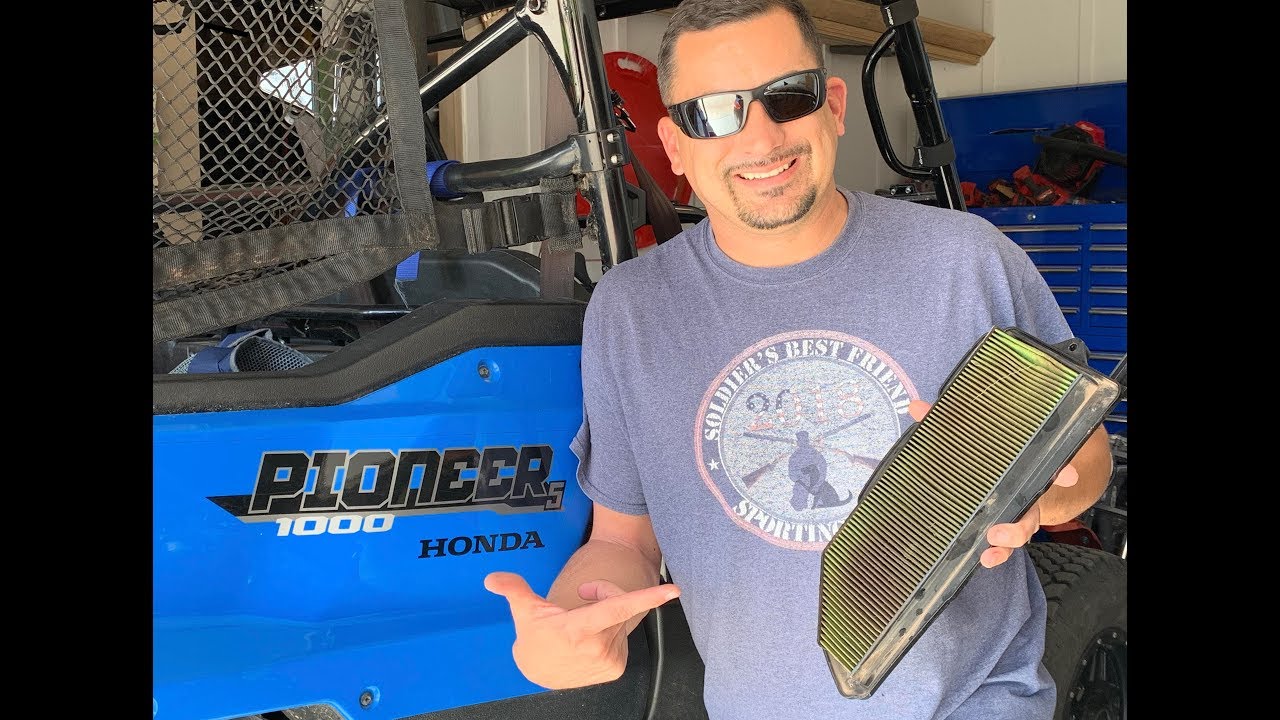 Pioneer 1000 Air Filter maintenance