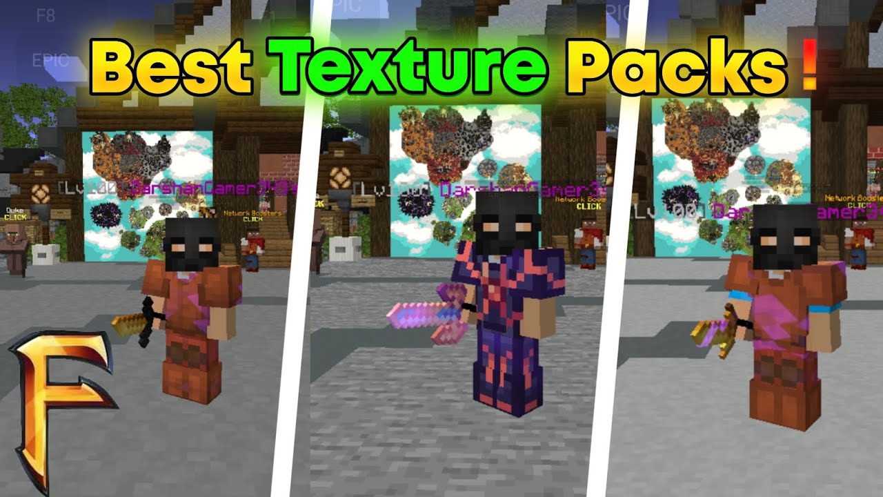 Best Texture Packs for Fakepixel Skyblock (2025) – Top 3 Picks!