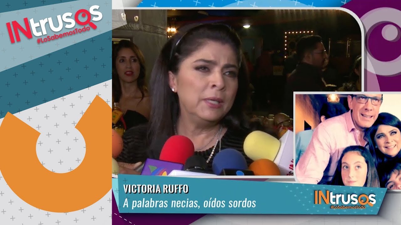 Victoria Ruffo responde a los que critican a su hija por su físico | INtrusos