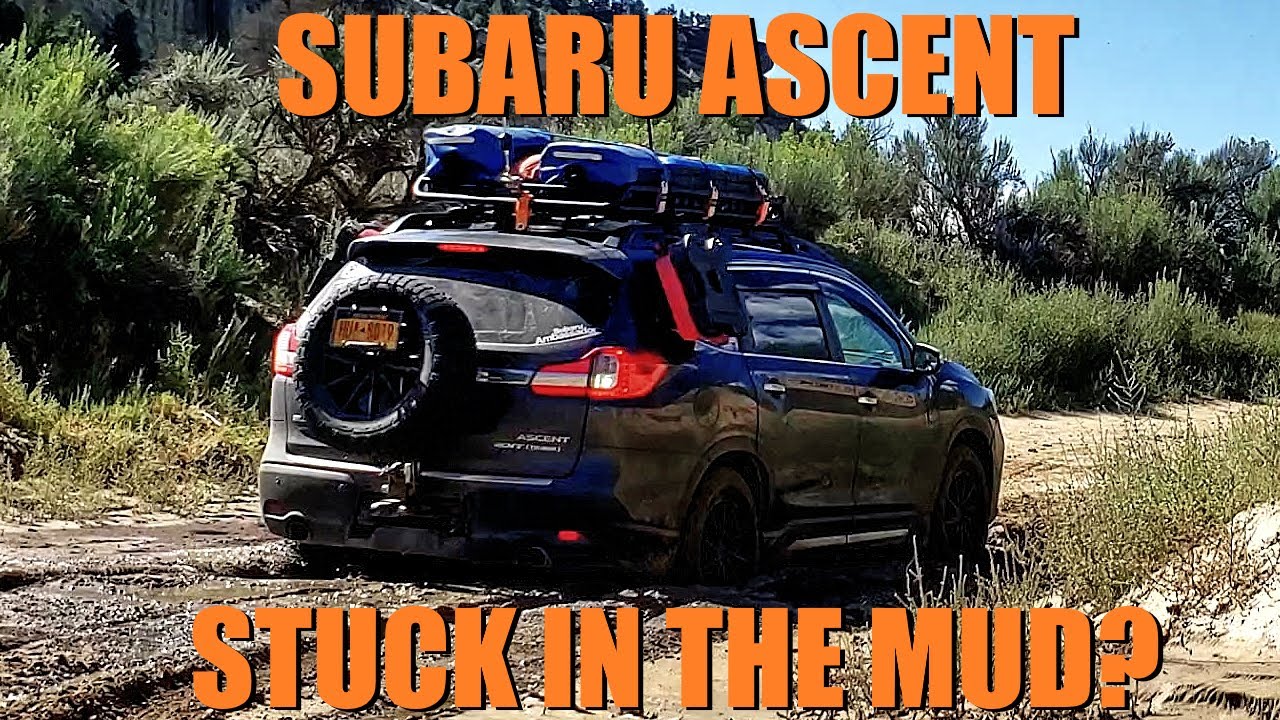Subaru Ascent off roading and STUCK IN THE MUD at Grand Staircase-Escalante National Monument?