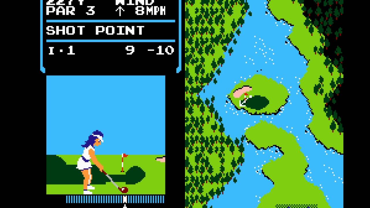 NES Game: Vs. Stroke & Match [Ladies Version] (1984 Nintendo)