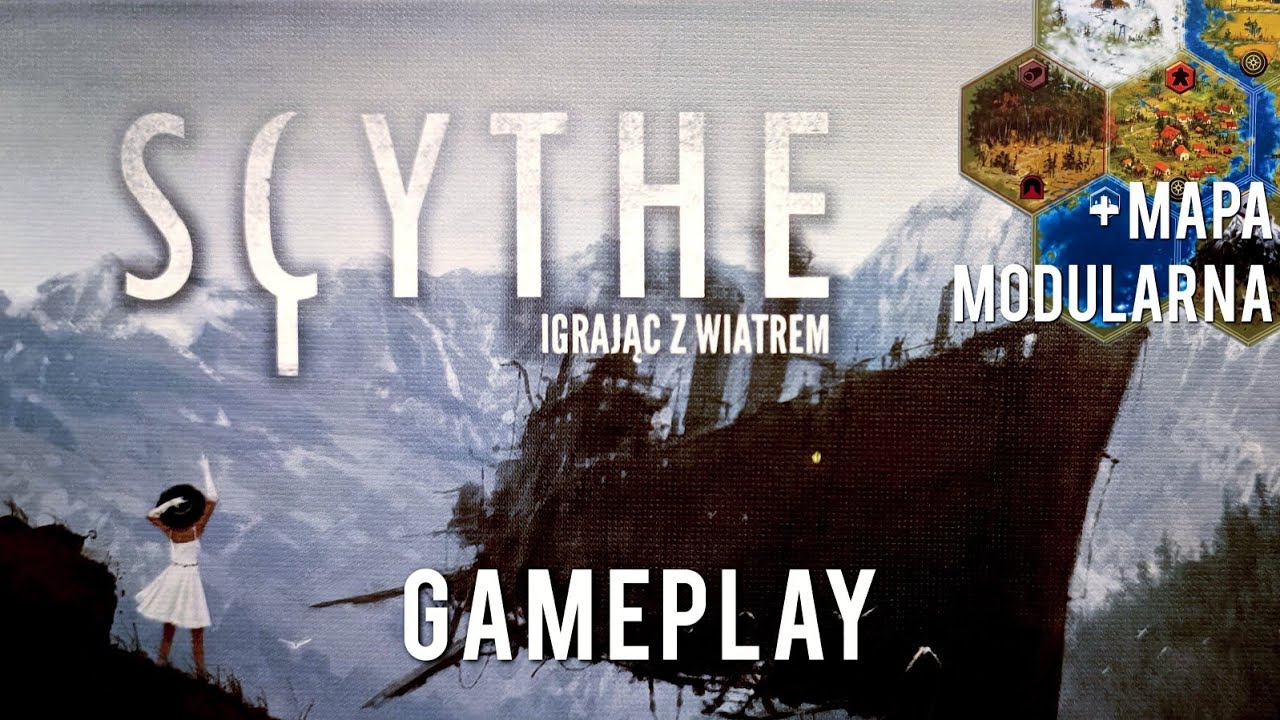 Scythe: Igrając z wiatrem - zasady i pełna rozgrywka | gameplay | mapa modularna | tor wojenny
