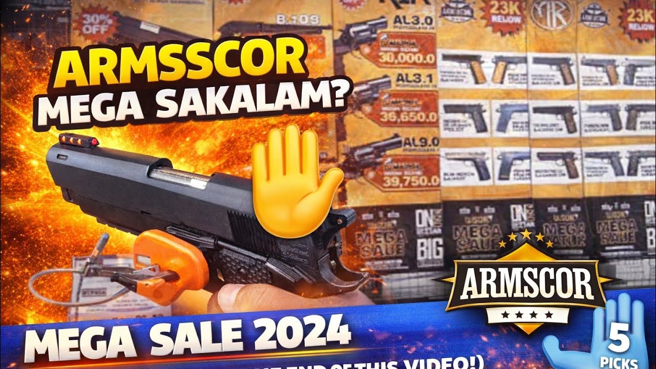 ARMSCOR MEGA SALE 2024 (MY TOP 5 PICKS AT THE END OF THIS VIDEO!)