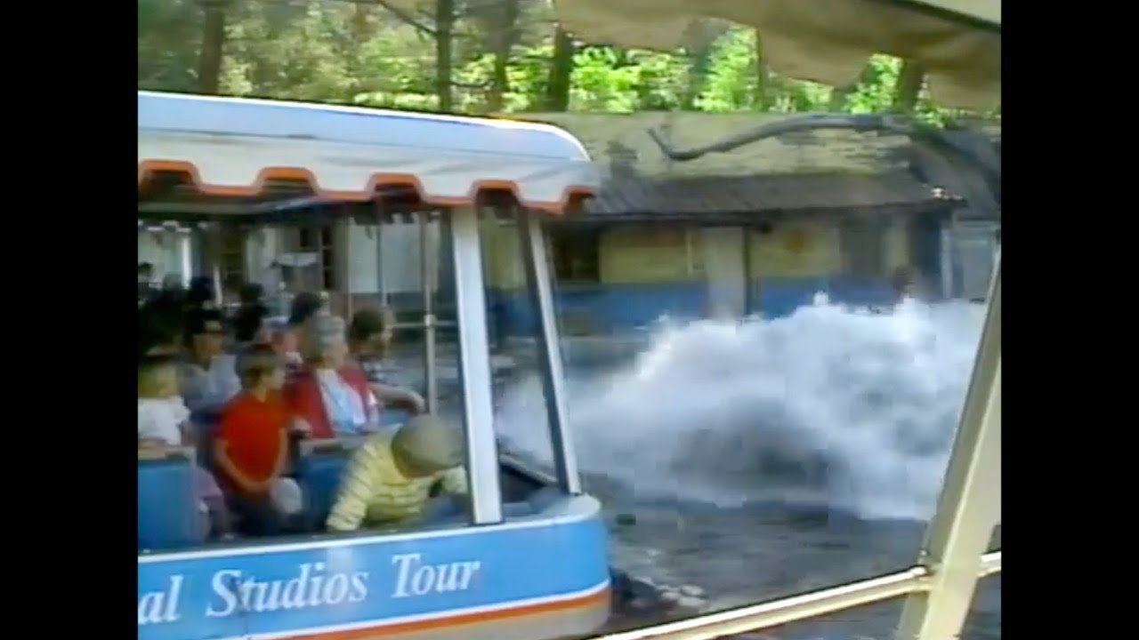 Universal Studios Tour at Universal Studios Hollywood Part 1 of 3 (1989)