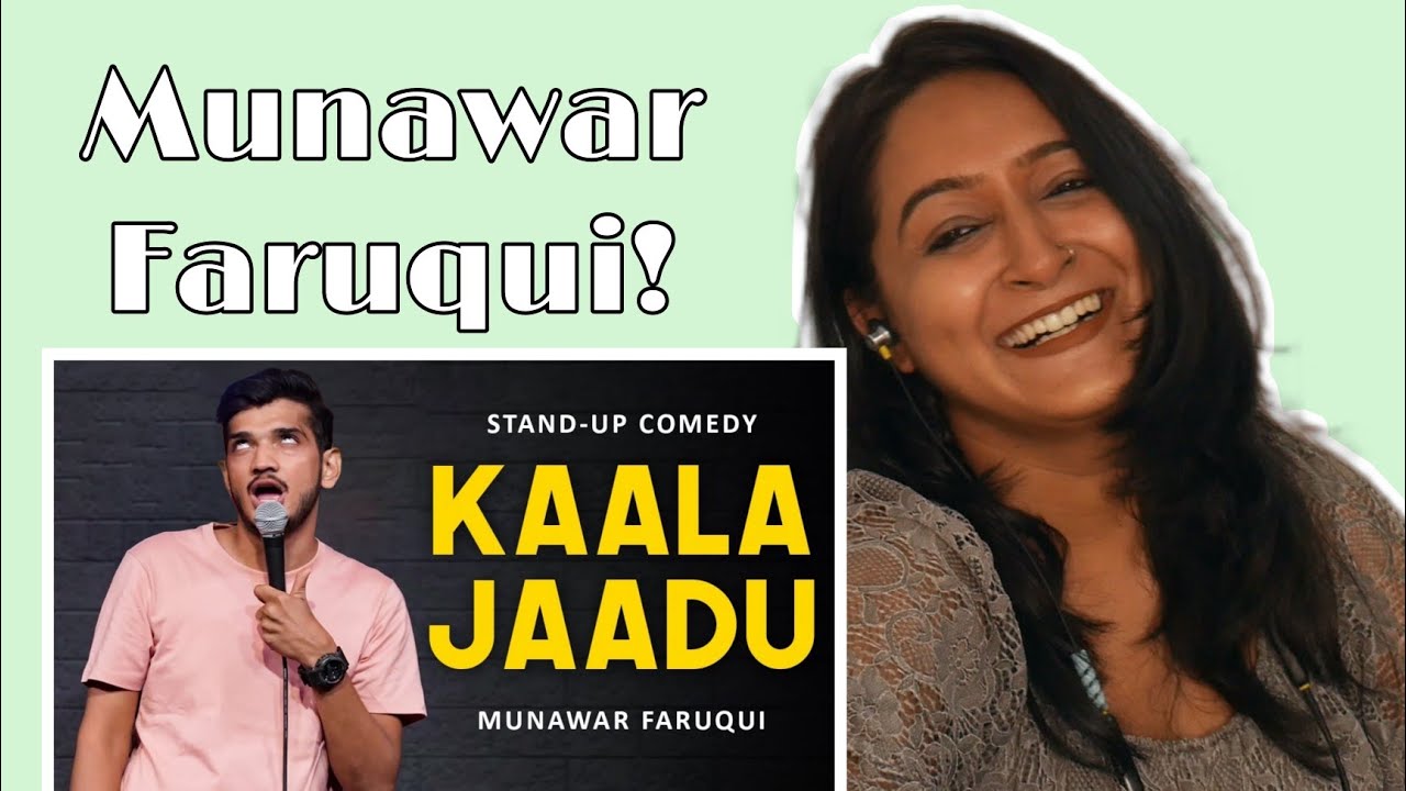 Reaction on Standup by Munawar Faruqui | Kala Jadu |