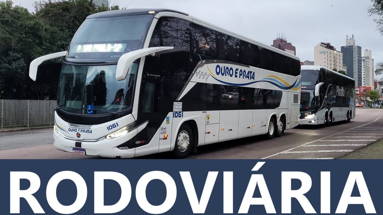 Movimentação de ônibus na Rodoviária de CURITIBA