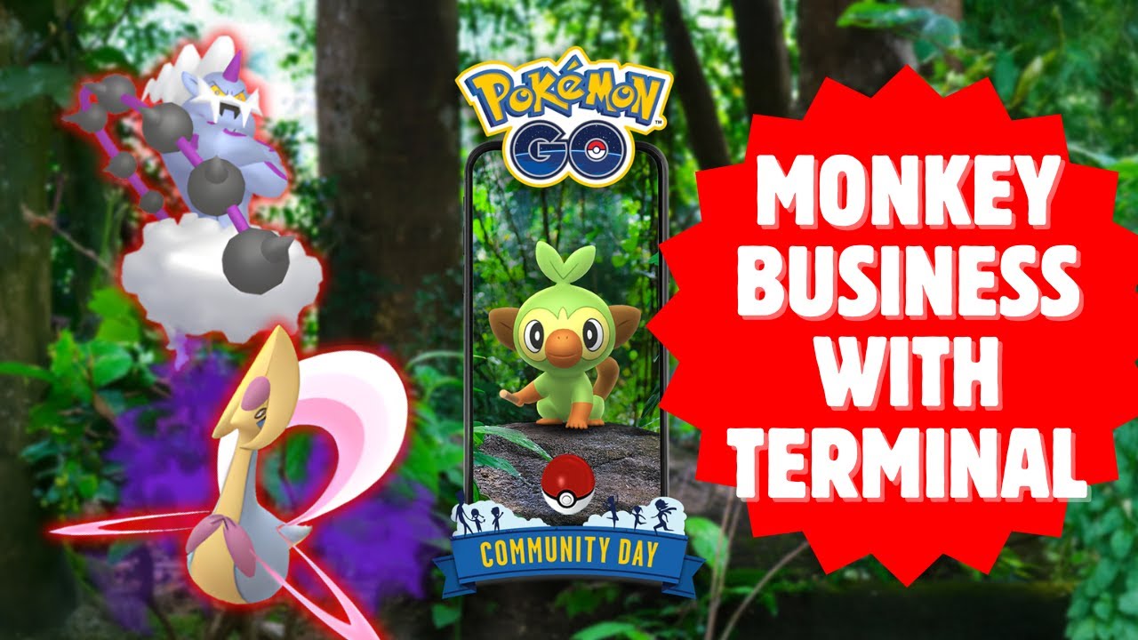 🐒 Grookey Community Day! 🐒 Raids & ✨ Shiny Hunting with Terminal! Pokémon Go Live!✨
