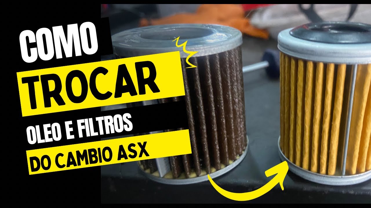 Como trocar óleo do cambio e filtros Mitsubishi ASX
