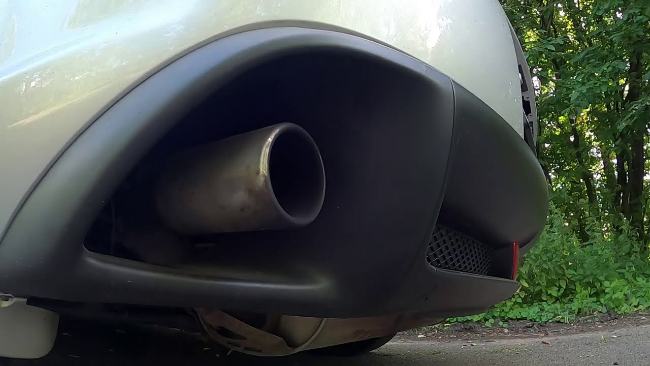Mazda RX8 - JAPSPEED exhaust VS. standart exhaust - (only exhaust sounds)