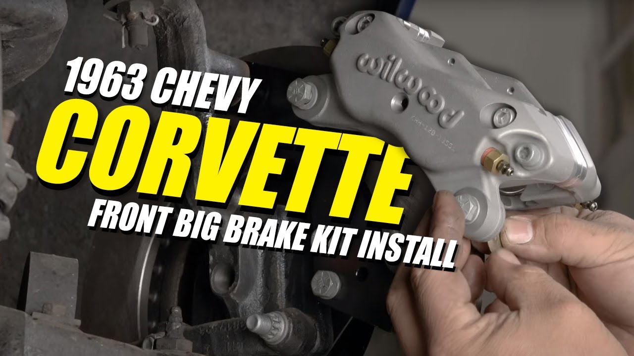 1963 Chevy Corvette Wilwood Classic Series Dynalite Front Big Brake Kit Install