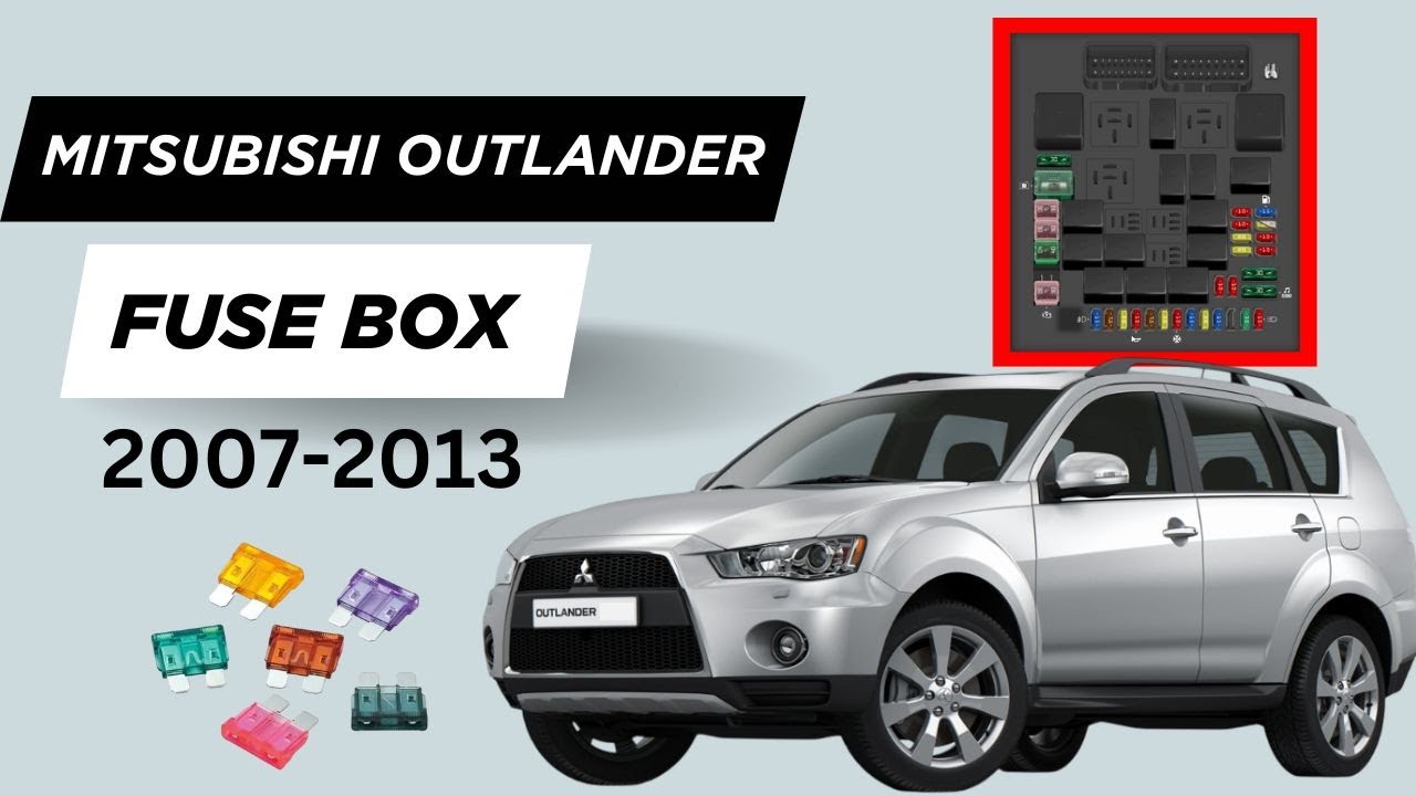 Mitsubishi Outlander Fuse Box Diagram & Locations (2007-2013 Models)