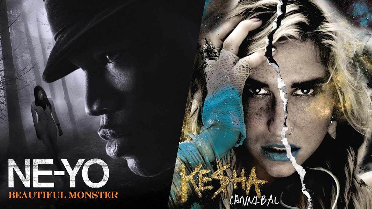 Ne-Yo x Kesha - Beautiful Monster x Cannibal - Mashup