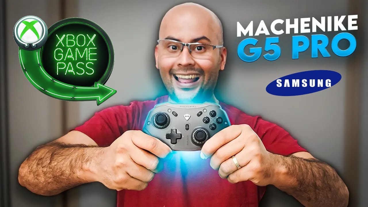 MACHENIKE G5 PRO + SAMSUNG CU7700: GAME PASS RODA? 🎮🖥️