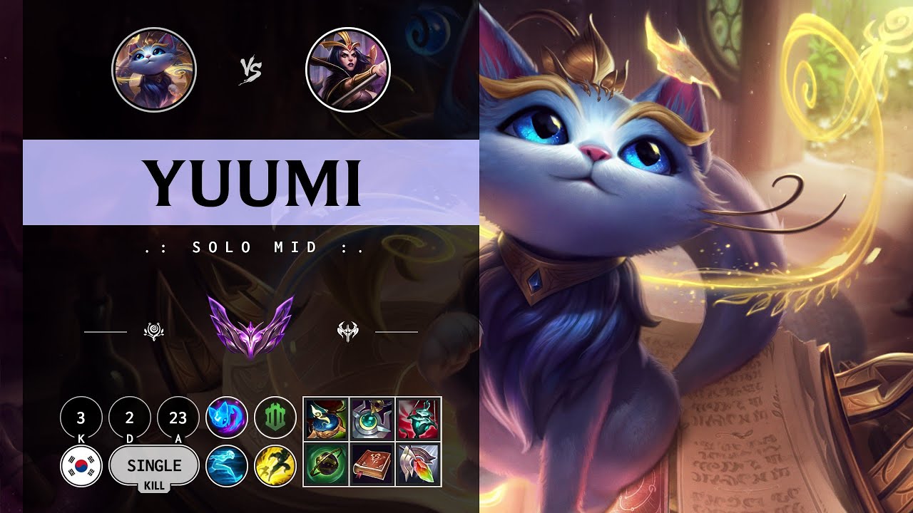 Yuumi Mid vs LeBlanc - KR Master Patch 14.9