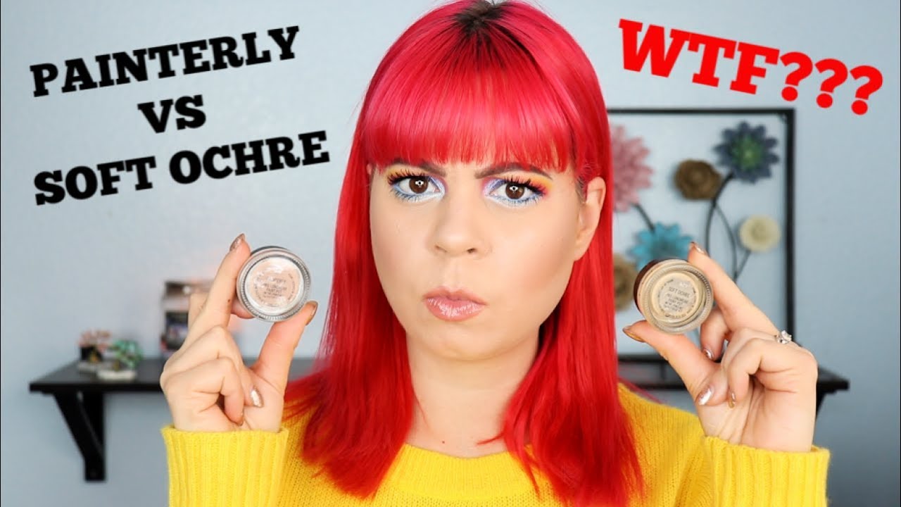 Сравнение красок Mac в банках | Painterly VS Soft Ochre | Почему одна из них отстой?