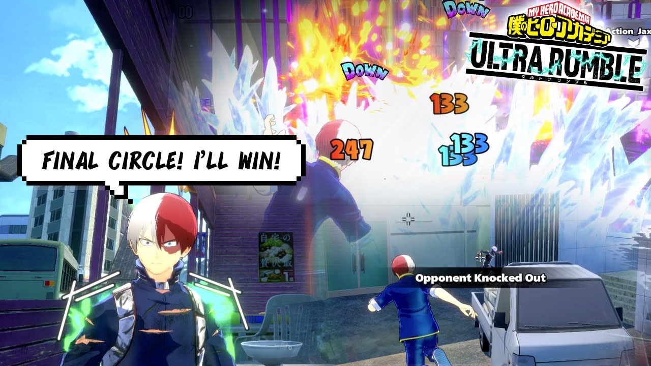 Tech Todoroki CLUTCH WITH 10 KO’S! MY TEAM DIED! My Hero Ultra Rumble
