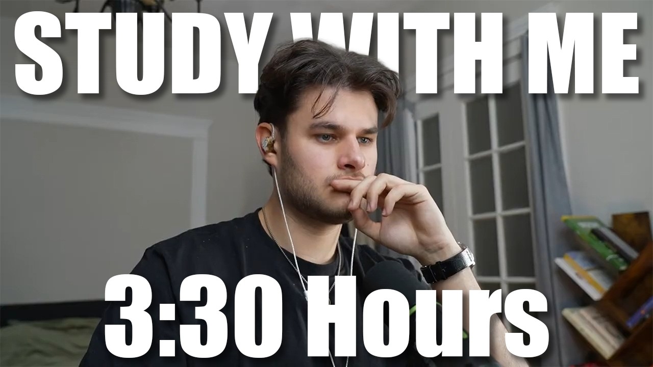 The Only Study With Me You'll Ever Need | 3.5 Hours of Lofi