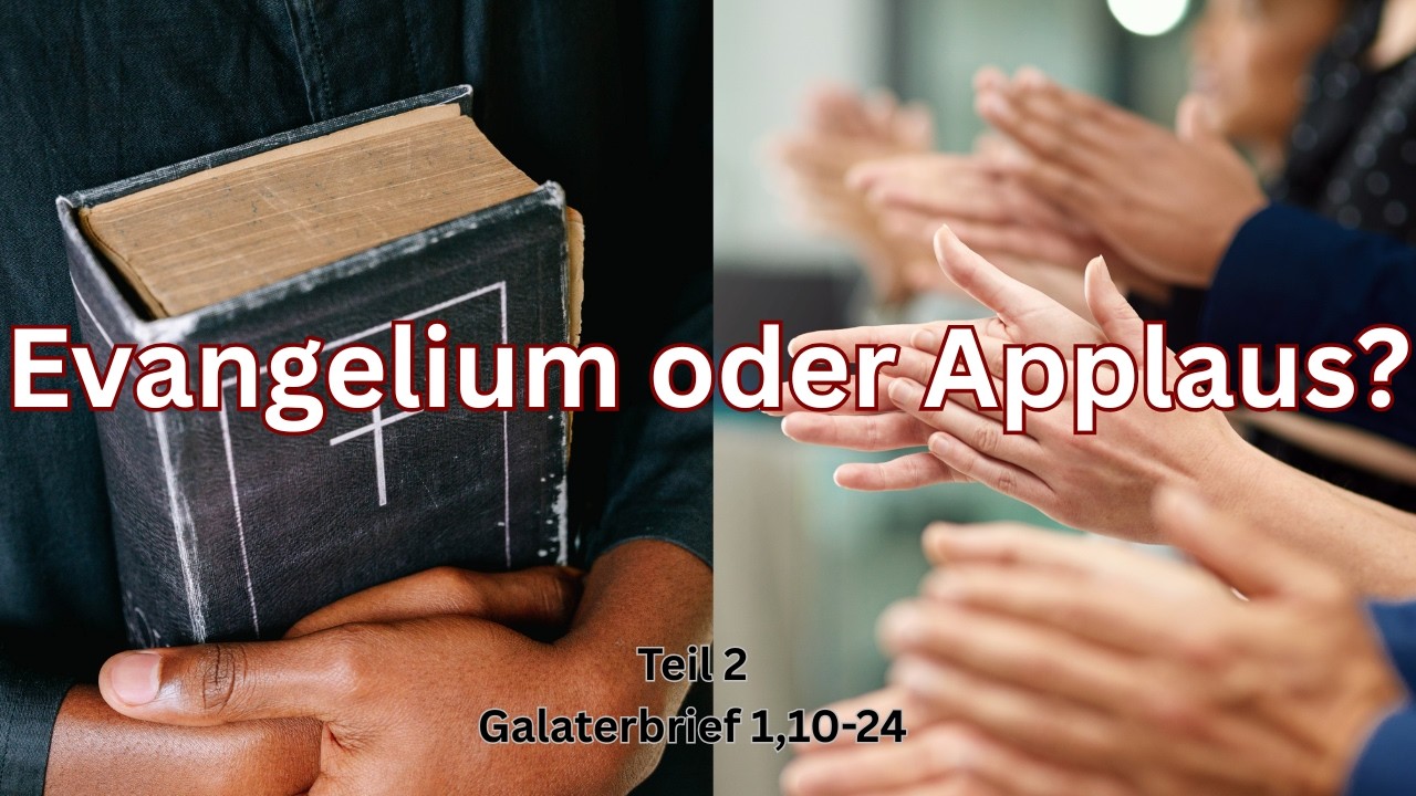 Applaus oder Evangelium? //  Dima Schmidt