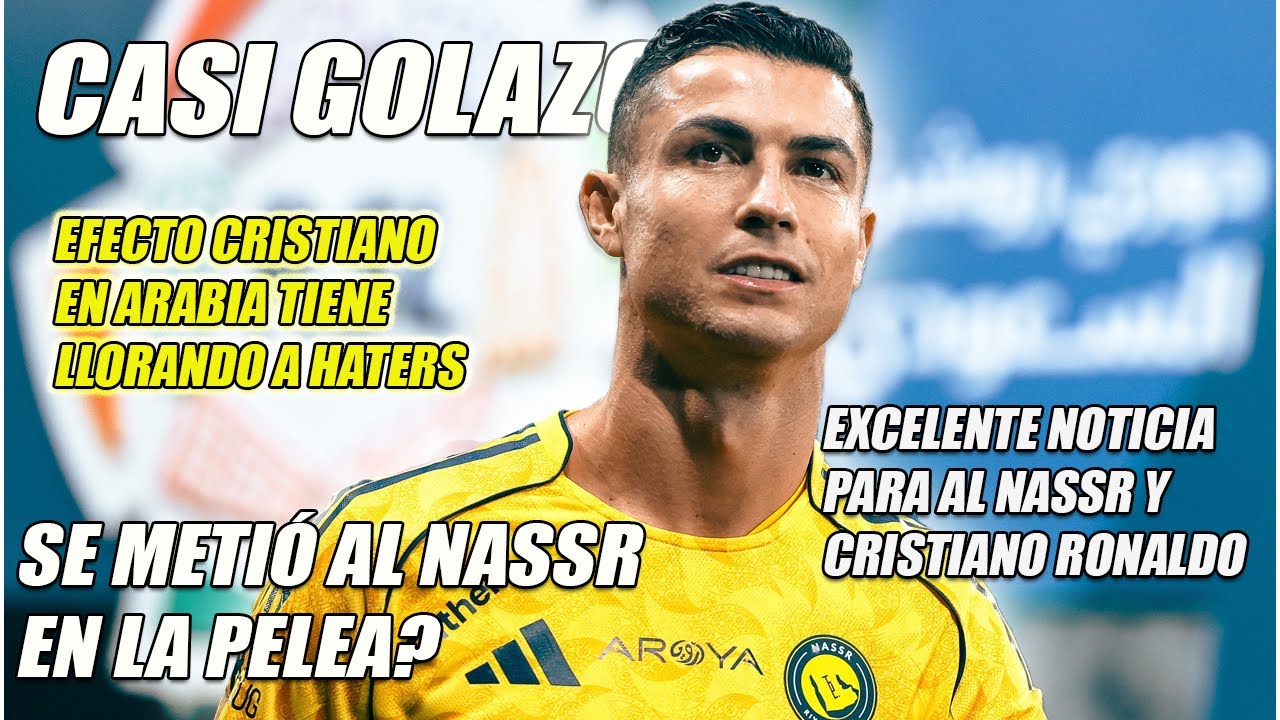 🚀CASI GOLAZO y EFECTO CRISTIANO TIENE LLORANDO A HATERS   NOTICIA BUENA PARA CRISTIANO