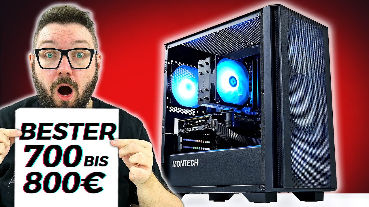 700 - 800 Euro Gaming PC 2025 Test Zusammenbauen November