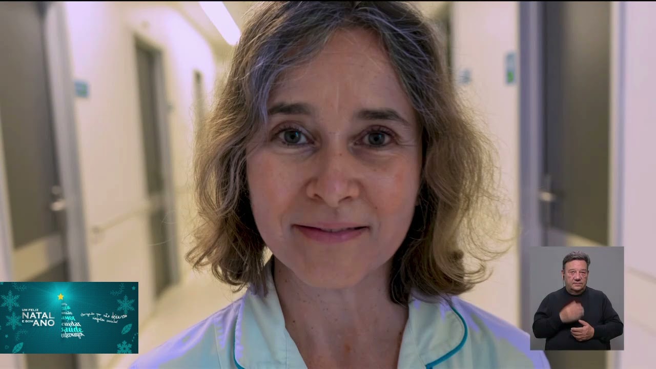 Enfermeira Cidália no Hospital de Vila Franca de Xira