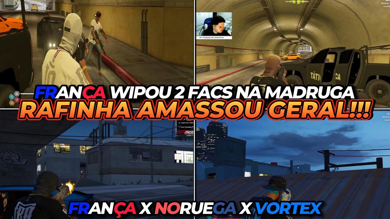 FRANÇA DIZIMOU 2 FACS NA MADRUGA