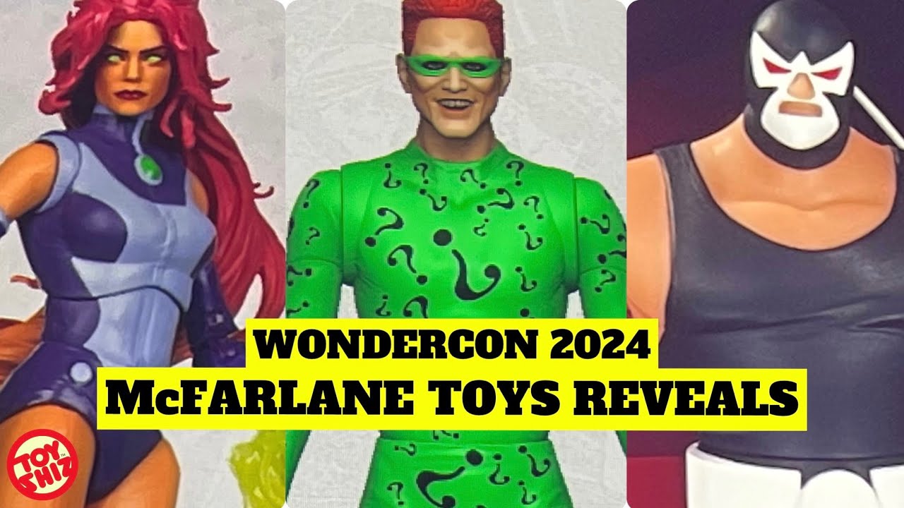 2024 McFarlane Toys WONDERCON REVEALS | DC Multiverse/ BTAS/ Batman Forever/ Music Maniacs & MORE!