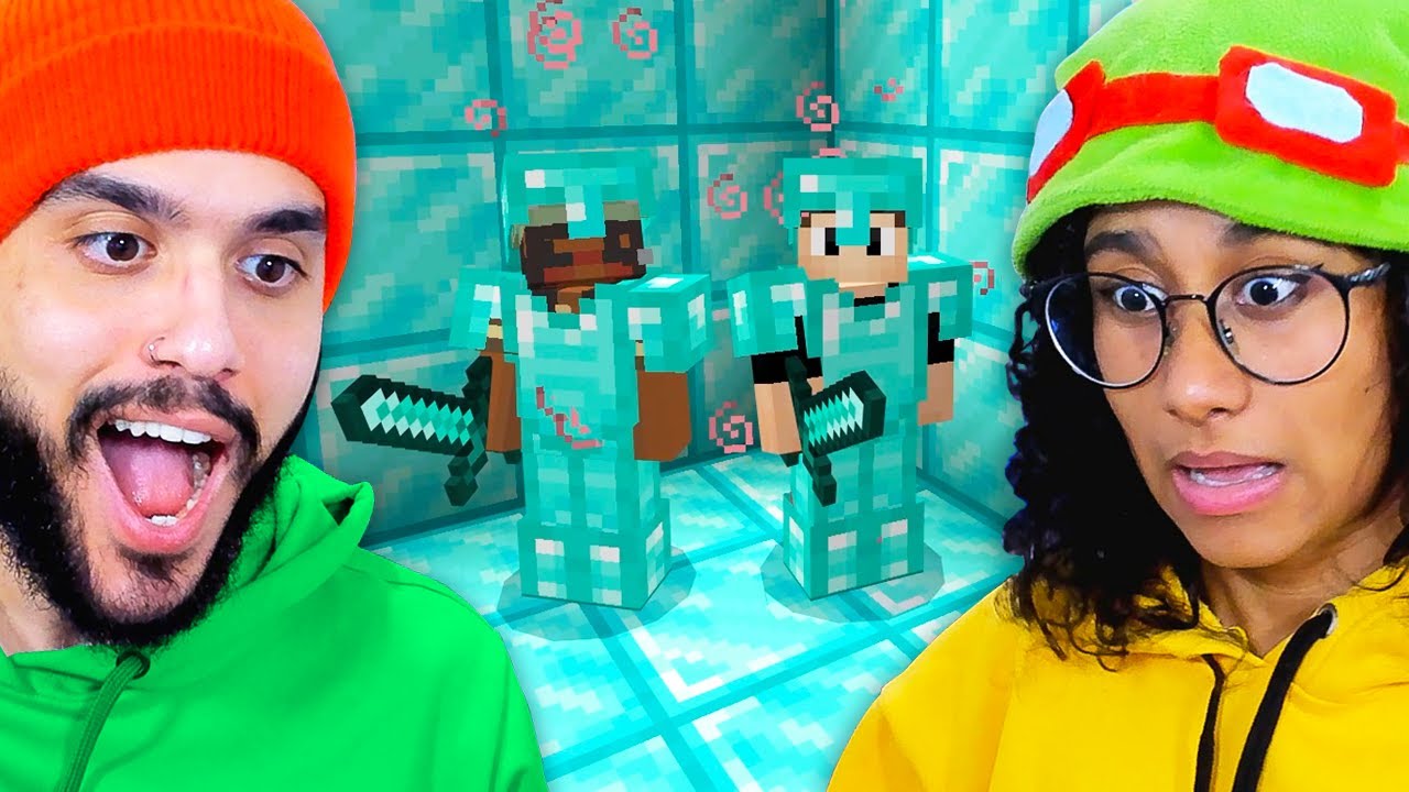EU JURO QUE NÃO USAMOS CRIATIVO NO MINECRAFT