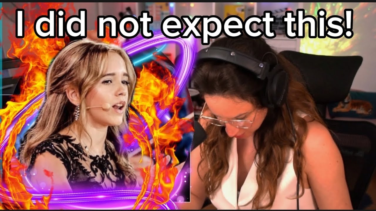 Vocal Coach reacts-  15 year old Emma Kok- Voilà- Andrè Rueu