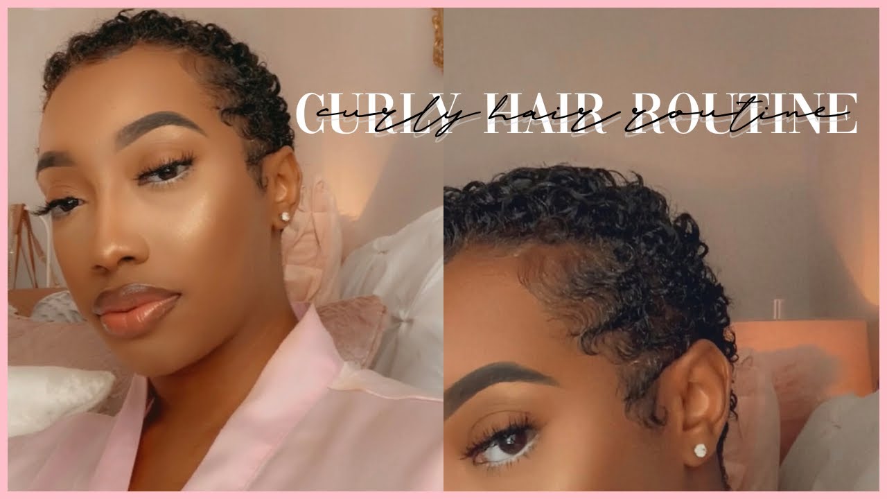 How I DEFINE my curls for TWA | Short Natural Hair Tutorial | Aerial Elise