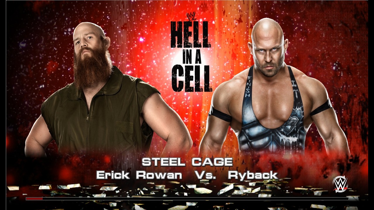WWE 2k15 Личное первенство по правилам Steel Cage на вылет бой между Erick Rowan - Ryaback