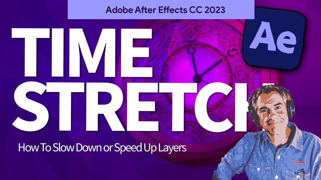 Растяжение времени для изменения скорости в After Effects