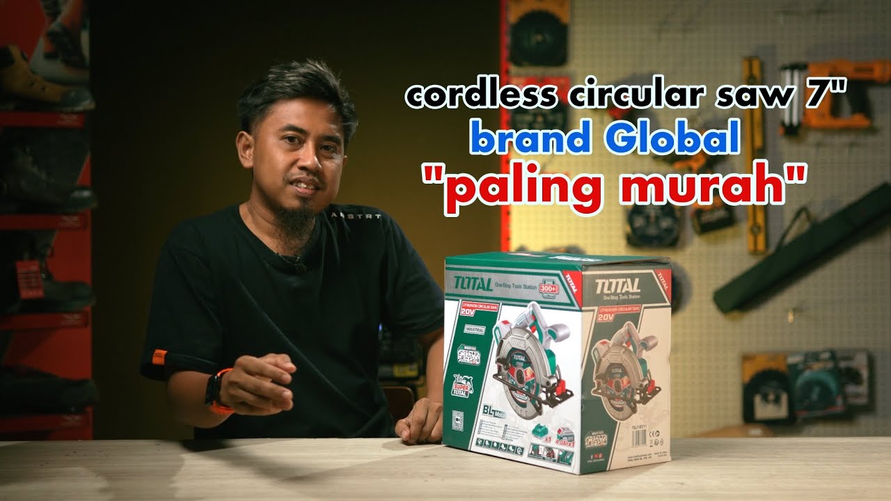 kwalitas global gk diragukan,, auto recomended! - TOTAL TSLI18511 CORDLESS BRUSHLESS CIRCULAR SAW 7