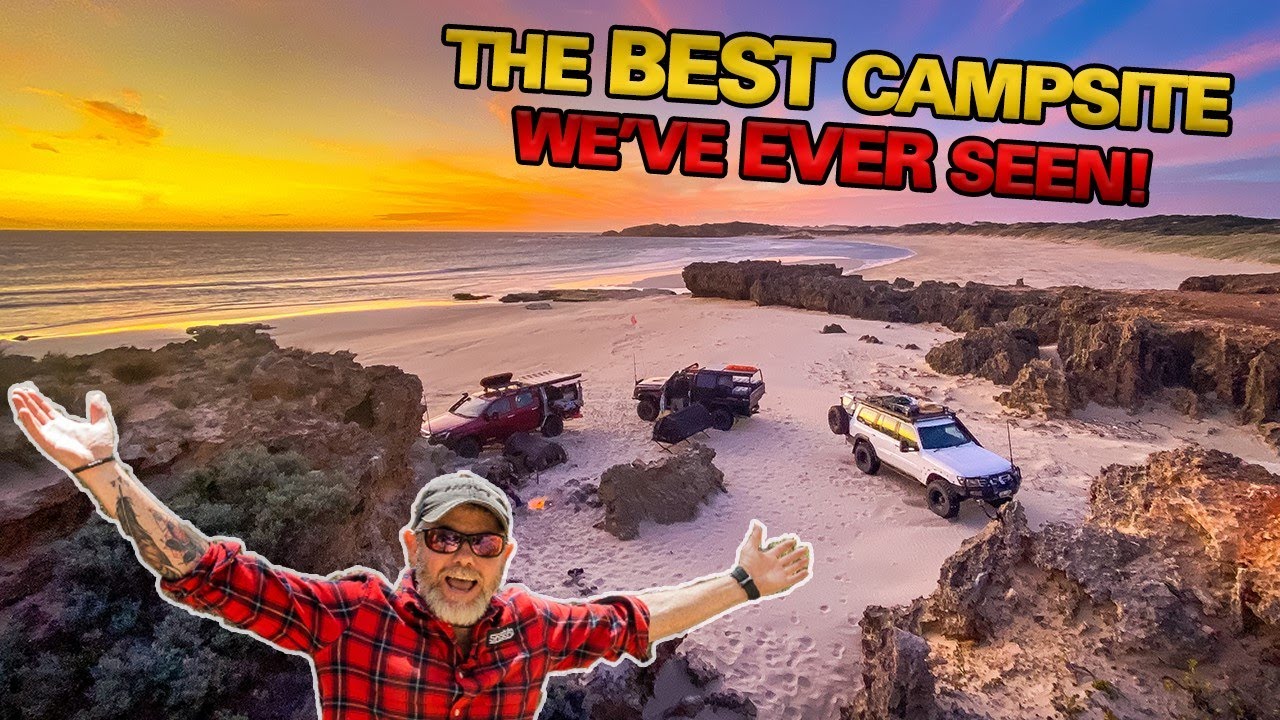 Secret BEACH 4WD/Camping PARADISE! Who'd rather be here? (Graham Cahill's Remote Coastal Adventure)