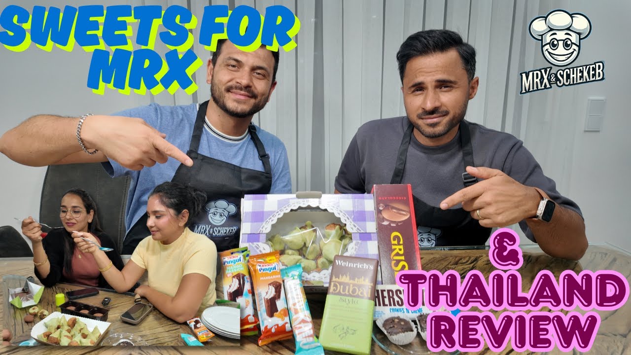 tasting sweets and thailand review | بررسی شیرینی‌ها و تجربه‌ی تایلند