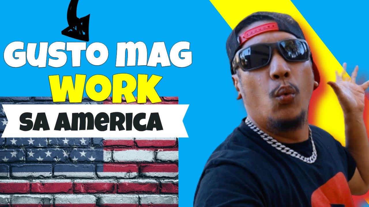 GUSTO MO MAGTRABAHO SA AMERICA| WORK IN USA FOR FILIPINO