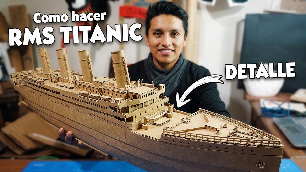 Como hacer RMS TITANIC solo CARTON