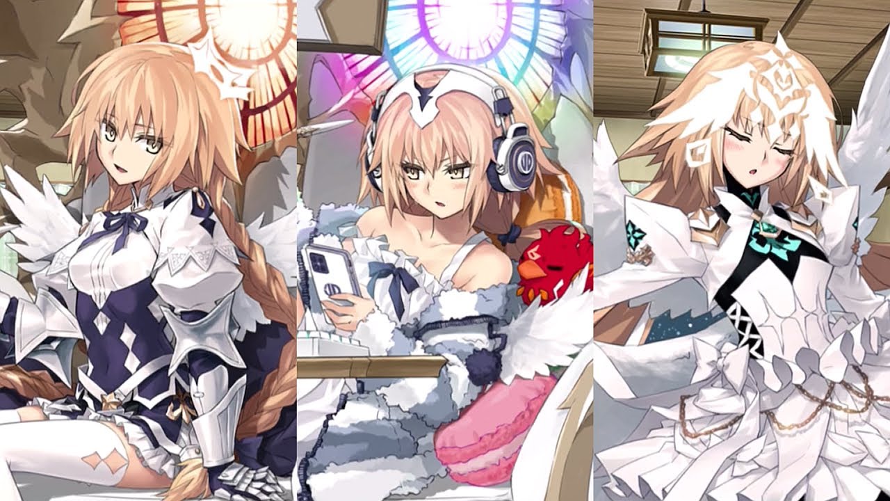 【FGO】メタトロン・ジャンヌ マイルーム＆霊基再臨等ボイス集+α【Fate/Grand Order】/ Metatron Jeanne Voice Lines