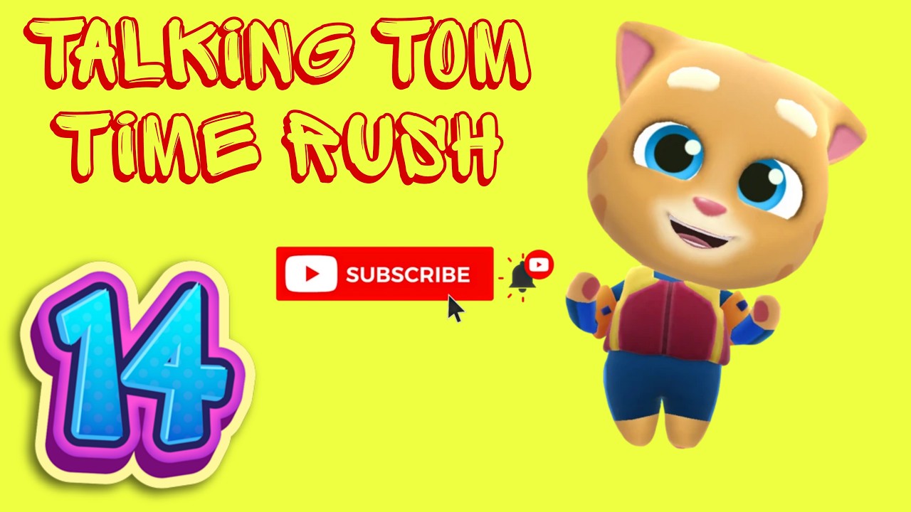Talking Tom Time Rush - 3 x Talking Ginger Gameplay Android and iOS