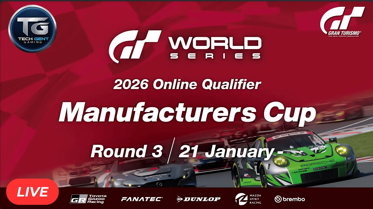 GT7: Manufacturer's Cup Round 3 Practice!