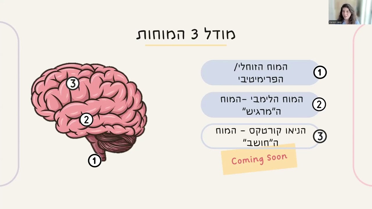 הרצאה - הסתגלות מיטיבה