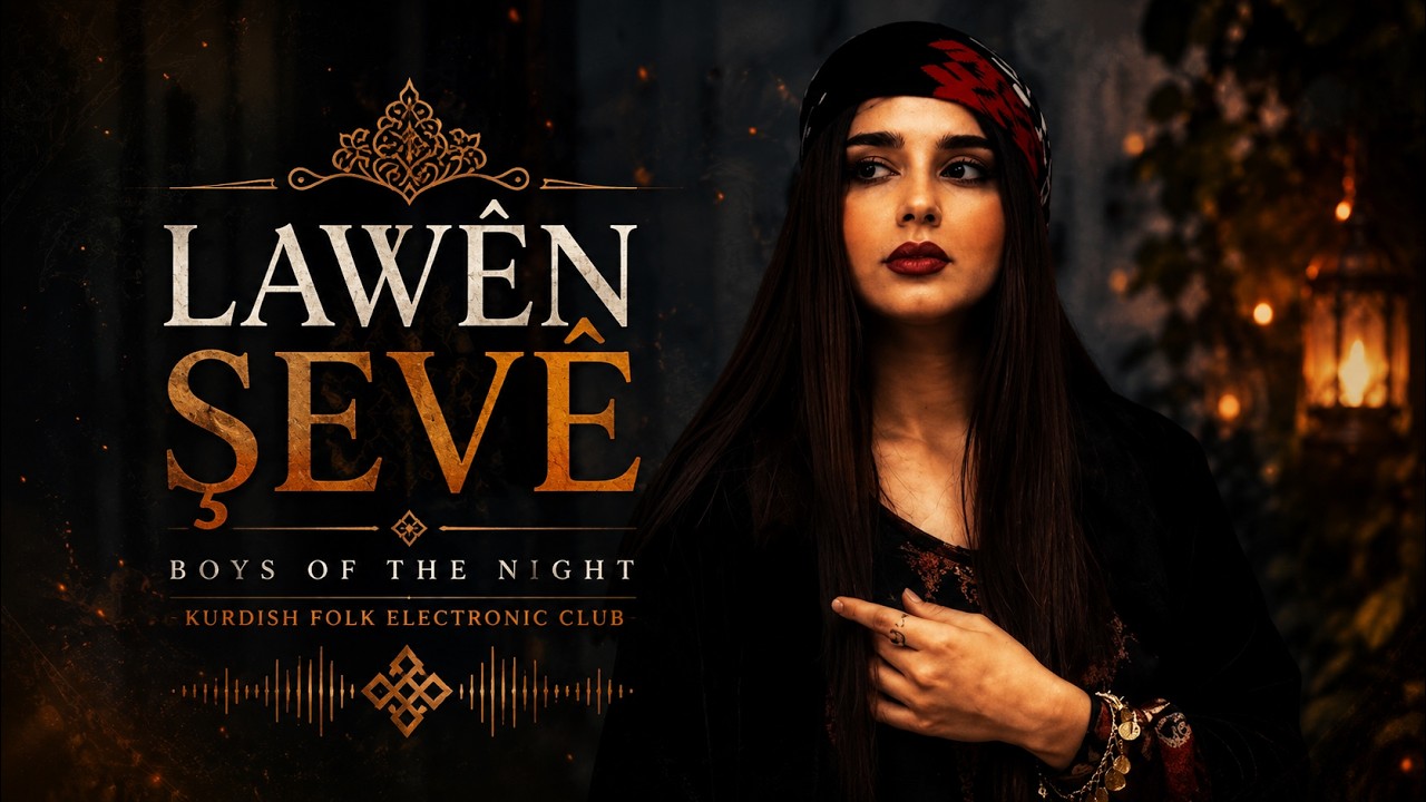 Lawên Şevê | Boys of The Night | Kurdish Folk Electronic Club