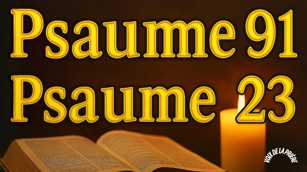 PRIÈRE DU 28 JANVIER - PSAUME 91 et PSAUME 23 - L'une des PRIÈRES LES PLUS PUISSANTES de la BIBLE.