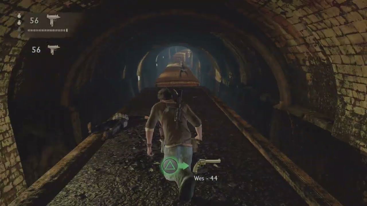 Uncharted2 Tunnel vision