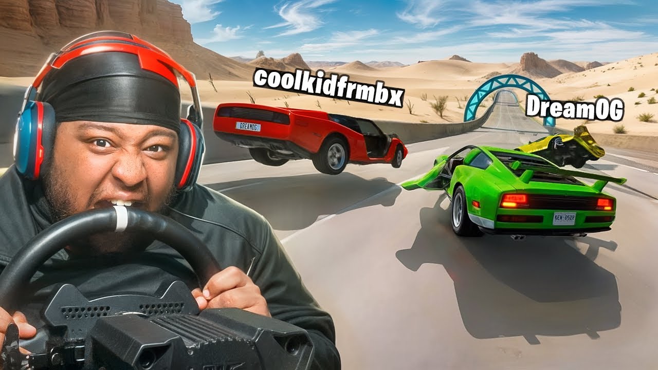 BeamNG.drive Downhill Mayham its CHAOS!!!!! LMAOOO