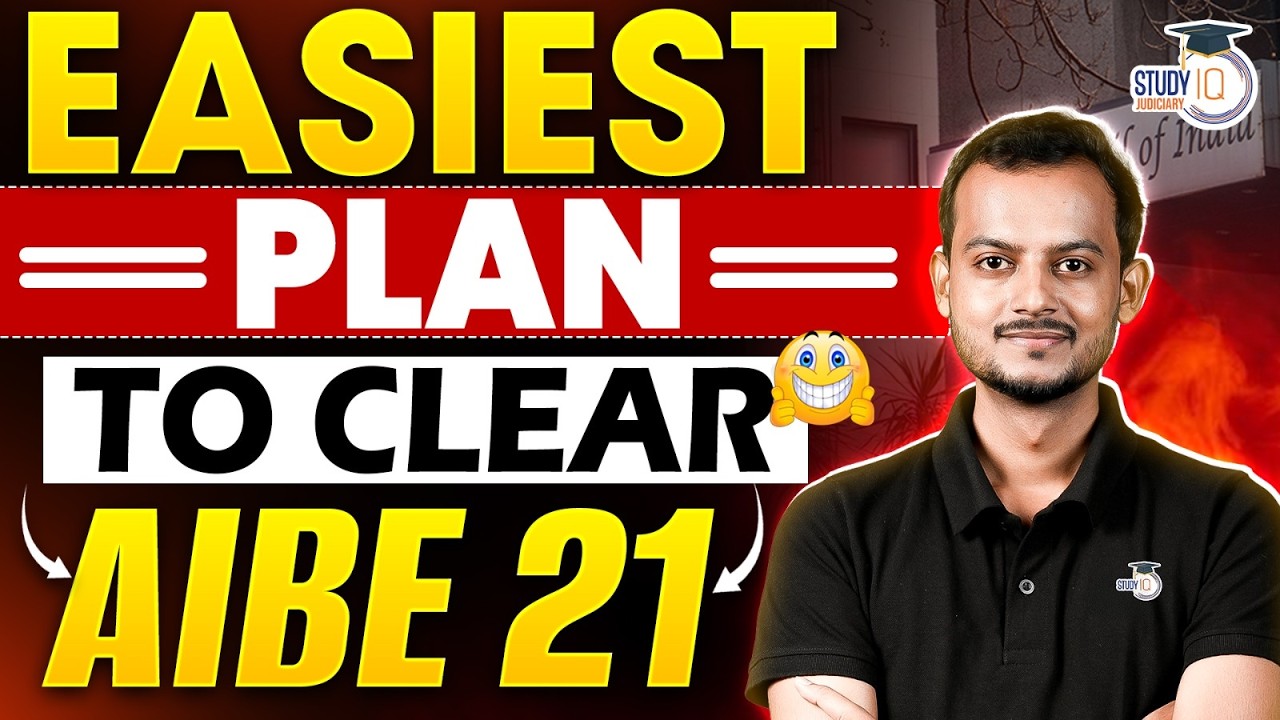 Easiest Plan to Clear AIBE 21 in 1st Attempt! ⚖️ Bare Acts & Strategy | By Pranjal Singh sir