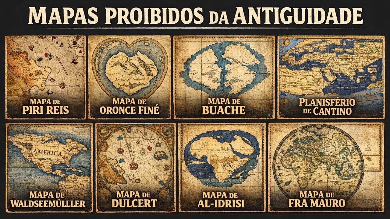10 Mapas Antigos Que Exibem Lugares Que Não Aparecem Em Lugar Nenhum