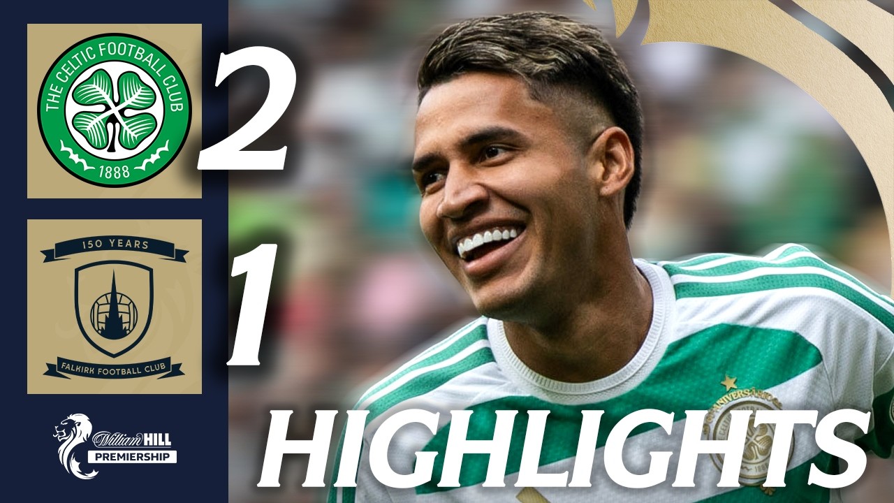 Celtic 2-1 Falkirk | HIGHLIGHTS | William Hill Premiership