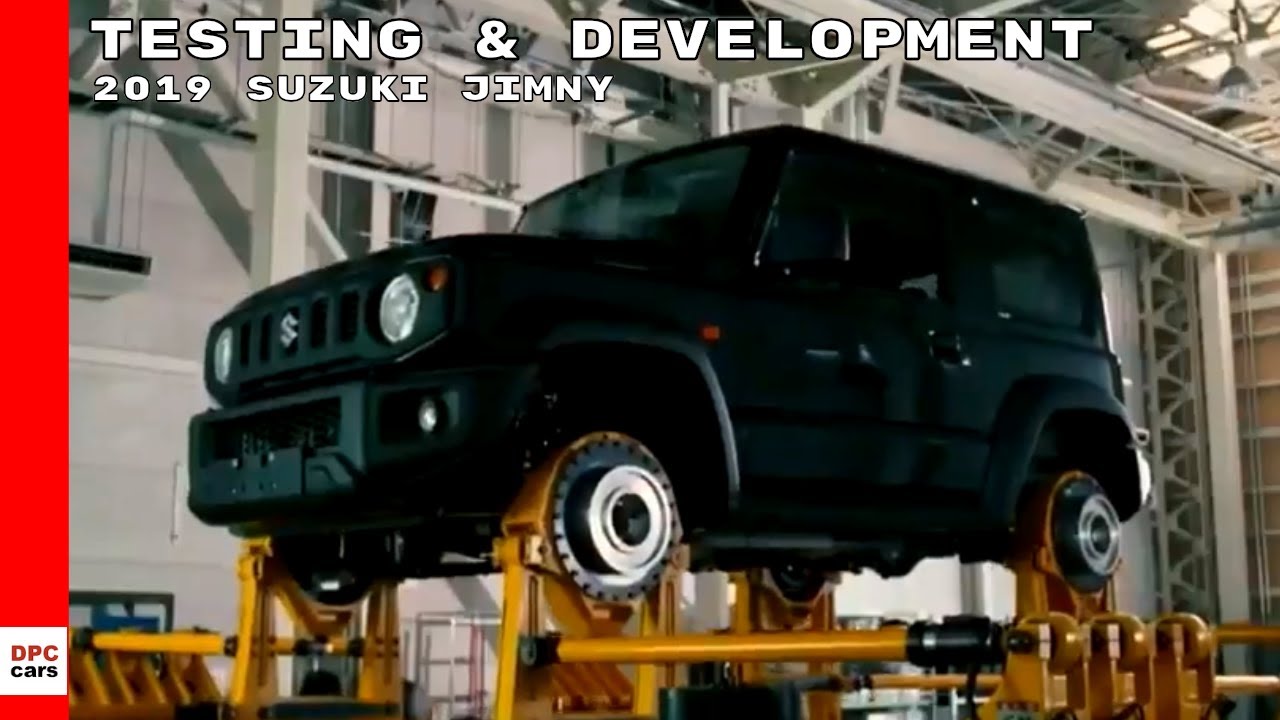 2019 Suzuki Jimny Testing & Development